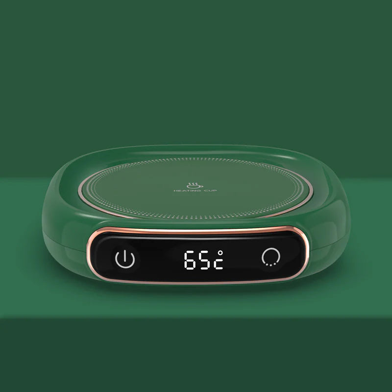 Smart heated coaster